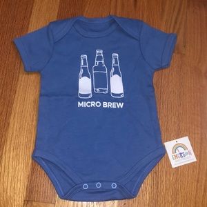 NWT “Micro Brew” onsie.